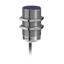 Telemecanique Sensors XS130BHPAL2, endüktif sensör XS1 M30 - L57mm - brass - Sn15mm - 12..24VDC - kablo 2m