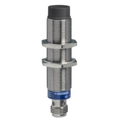 Telemecanique Sensors XS618B4PAM12, endüktif sensör XS6 M18 - U71,5mm - pirinç - Sn12mm - 12..48VDC - M12