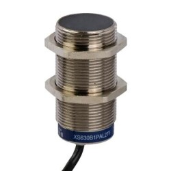 Telemecanique Sensors XS630B1PAL2, endüktif sensör XS6 M30 - U62mm - pirinç - Sn15mm - 12..48VDC - kablo 2m