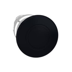 Schneider Electric ZB4BT2 ,40mm Mantar Kafalı Mandallı Bas-Çek Siyah 22mm Basmalı Buton Başlığı