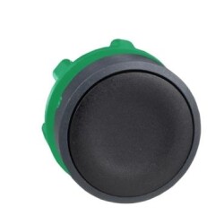 Schneider Electric ZB5AA2, siyah sıva altı basmalı düğme başlığı yaylı dönüş işaretsiz