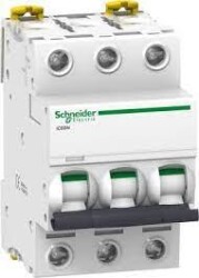 Schneider Electric A9F73332, 32 Amper, 3 Fazlı, B Tipi, Otomatik Sigorta, 6 kA, B32x3A