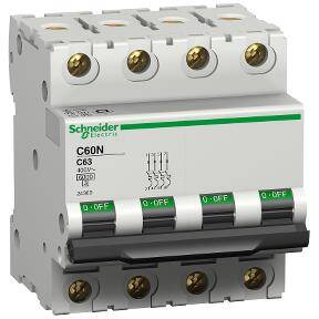 Schneider Electtic 24359, C60N 4P 3A C - 1