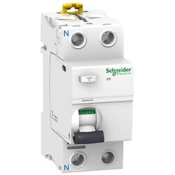 Schneider Eletric A9R44225, 25 Amper, 300mA, AC Tip, Monofaze, Kaçak Akım Koruma Rölesi, 2 Kutuplu (1 Faz+Nötr) - Schneider