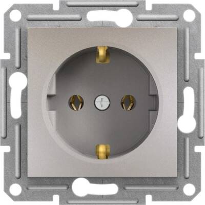Schneider Electric EPH2900169 Asfora Bronz Topraklı Çerçevesiz Priz - 1