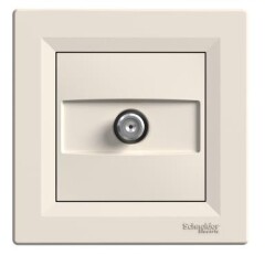 Schneider Electric EPH3700123 Asfora 1dB Sonlu Çerçeveli SAT Prizi