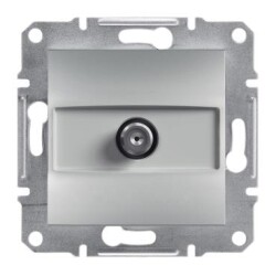 Schneider Electric EPH370161, Asfora Krem 1dB Sonlu Çerçevesiz SAT Prizi