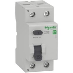 Schneider Electric EZ9R05240, 40 Amper, 30mA, Monofaze, Kaçak Akım Koruma Rölesi, 2 Kutuplu (1 Faz+Nötr), Tip AC - Schneider