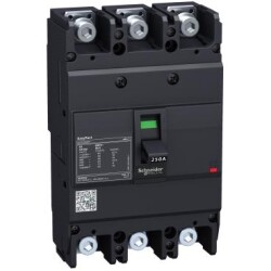 Schneider EZC250H3125, 125 Amper, 36 kA, 3 Kutuplu, Kompakt Şalter, EZC250H, TM125D Korumalı