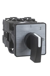 Schneider Electric K1F003MLH, kam ampermetre anahtarı - 3 devre - 12 A - vida montajı