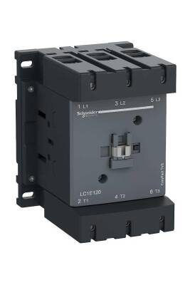 Schneider LC1E160M5 EASYPACT TVS 3P 160A 220VAC 50Hz 1NA+1NK Kontaktör - 1