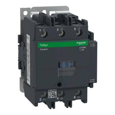 Schneider Electric LC1D80F7 110VAC 37kW 1NA+1NK Kontaktör - 1