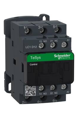 Schneider LC1D12P7 Tesys D 230V AC 3P Ac3 12A Kontaktör - 1