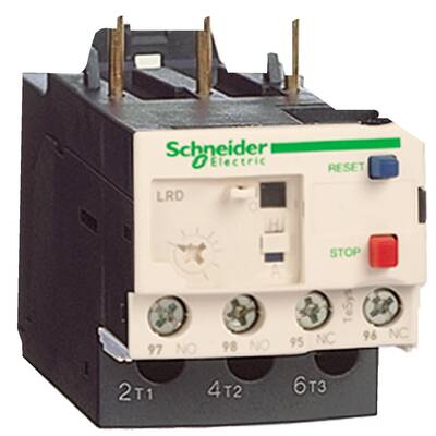 Schneider LRD16, 9-13 Amper, TeSys D Termik Röle, 1NO+1NC, LC1D12-D38 - 1
