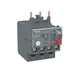 Schneider Electric LRE10, 4-6 Amper, Termik Röle, LC1E06-E38 Uyumlu, Sınıf 10A, 1NA+1NK, 3 Kutuplu - Schneider