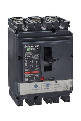 Schneider LV431631, 140-200 Amper, 36 kA, 3 Kutuplu, Kompakt Şalter, TM200D Korumalı - 1
