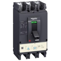 Schneider Electric LV563305, 350-500 Amper, 36 kA, 3 Kutuplu, Kompakt Şalter, CVS630F, TM500D Korumalı