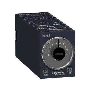 Schneider Electric REXL4TMF7, Tek Fonksiyonlu Röle, Harmony Zamanlayıcı Röleleri, 5A, 4Co, 0,1S..100H, Gecikmede, 120V AC - 1