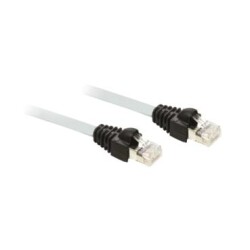Schneider Electric VW3A8306R03, Modbus seri bağlantı için kablo - 2 x RJ45 - kablo 0,3 m