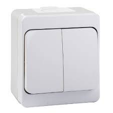 Schneider Electric NML0300121, Nemliyer Anahtar Çift 1 Yönlü Eksiksiz Ürün Yüzey Beyaz - 1