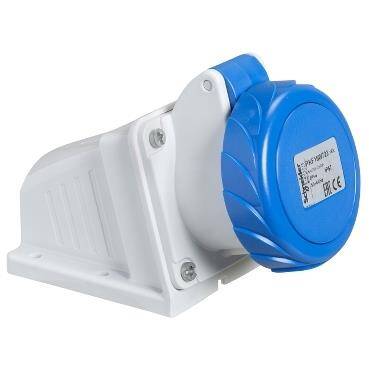 Schneider Electric PKF16W723, Duvar Prizi, 16 Amper, Monofaze, 2P, IP67, Vidalı Bağlantı - 1