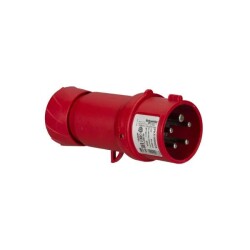 Schneider Electric PKX16M435, Düz Fiş, 5x16 Amper, Trifaze, 3P+N+T, IP44, Hızlı bağlantı