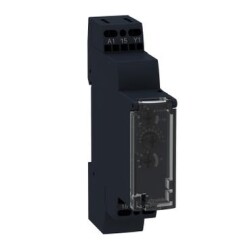 Schneider Electric RE17RMEMU (RE11RMEMU), zaman gecikme rölesi 8 fonksiyon - 1 s..100 sa - 24..240 V AC/DC - 1 AK