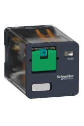 Schneider Electric RUMC31MD ,Harmony 220V DC 10A Kilitlenebilir Test Butonlu Evrensel Geçmeli Röle