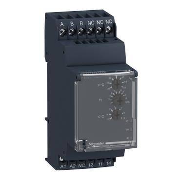 Schneider Electric RM35ATL0MW, Sıcaklık Kontrol Rölesi, Harmony Kontrol Röleleri, 5A, 1Co, 24..240V AC DC - 1
