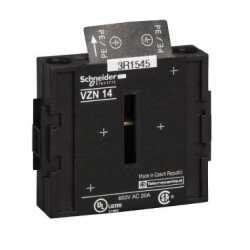 Schneider Electric VZN14, 20 Amper, Mini Vario Şalterler İçin Topraklama Modülü, VCDN12, VCDN20, VBDN12 VE VBDN20 Uyumlu