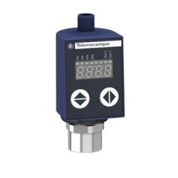 Schneider XMLR010G2P25, Elektronik basınç sensörleri, Basınç sensörleri XM, XMLR 10 bar, G 1/4, 24 VDC, 4...20 mA, 2xPNP, M12