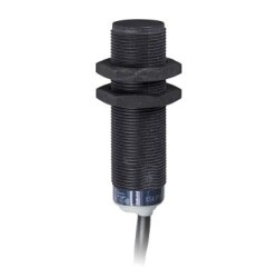 Schneider XS4P18MB230, Endüktif yaklaşım sensörleri XS, endüktif sensör XS4 M18, L62mm, PPS, Sn8mm, 24...240VAC/DC, kablo 2 m - Schneider