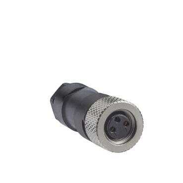 Telemecanique Sensors Xzcc8fdm30s, Dişi, M8, 3 Pimli, Düz Konnektör - Kablo Rakoru M9,5 X 1