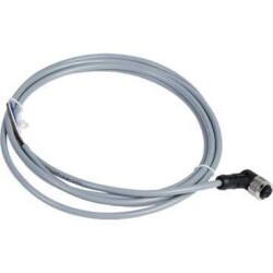 Telemecanique Sensors XZCPV1241L2, dirsekli dişi - M12 - 4 pim - kablo PVC 2m - 2