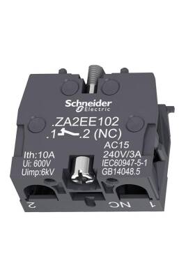 Schneider Electric ZA2EE102, 1NK Kontak Bloğu - 1