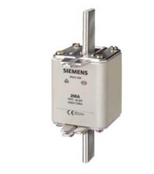 Siemens 3NA3372, LV HRC sigorta elemanı, NH3, In: 630 A, gG, Un AC: 500 V, Un DC: 440 V, Ön gösterge, canlı kavrama pabuçları - 2