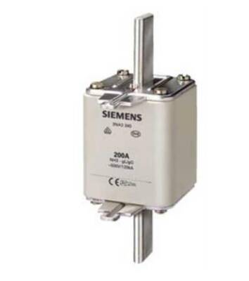 Siemens 3NA3372, LV HRC sigorta elemanı, NH3, In: 630 A, gG, Un AC: 500 V, Un DC: 440 V, Ön gösterge, canlı kavrama pabuçları - 2