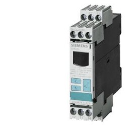 Siemens 3UG4624-1CS20, Kaçak akım izleme için dijital izleme rölesi (konvertör 3UL22 ile) Ayar aralığı Uyarı eşiği ve kapatma değeri için ayrı transformatör nominal değerinin %10-100'ü 90 ila 690 V AC 50...60 Hz AC ON gecikmesi ve tetikleme gecikmesi - Siemens 