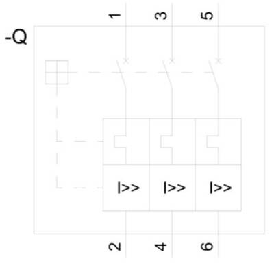 Siemens 3VA1180-4EE36-0AA1, Kompakt Şalter 80 Amper 36kA Tm220 - 3