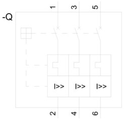 Siemens 3VA1180-4EE36-0AA1, Kompakt Şalter 80 Amper 36kA Tm220 - 3
