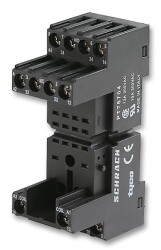 Siemens PT78740, PT rölesi için geçmeli soket, 4 değiştirme kontağı, vidalı terminal - Siemens 