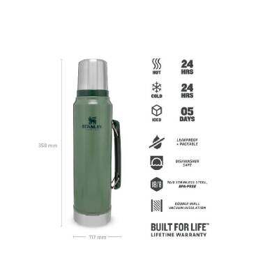 STANLEY 10-08266 VAKUMLU TERMOS 1 LT - 1