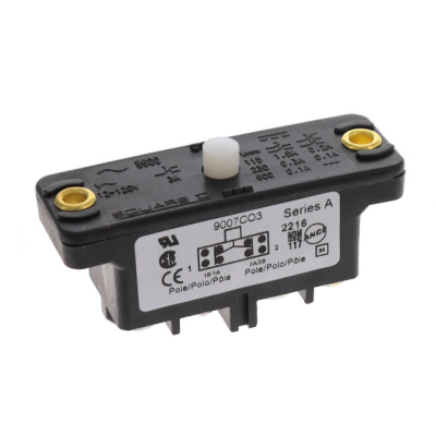 Telemecanique Sensors 9007CO3, switch anahtarlı geçmeli DPDT ,3A 120V - 1