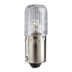 Telemecanique Sensors DL1CF220, BA9s tabanlı renksiz neon ampul - 230 V / 2,6 W