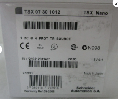 Telemecanique Sensors TSX07301012, giriş mödülü - 2