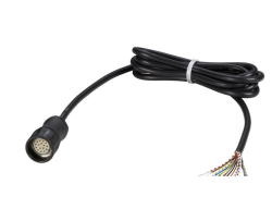 Telemecanique Sensors XCCPM23122L5, Kodlayıcılar ön kablolu CONN M23 8 kablolu ABS SSI 5M