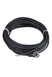 Telemecanique Sensors XZCP1965L5, Zcmc 2m inç 20 Unf Dirsekli Dişi 3 Pinli Ön Kablolu Konnektör