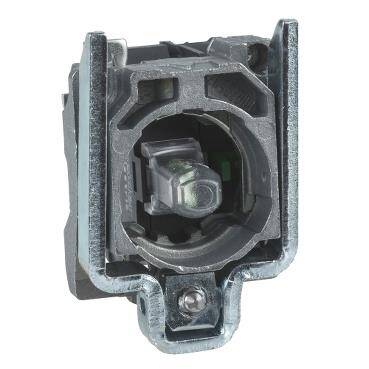 Schneider Electric ZB4BW0B33, entegre LED'li 24V gövde/sabitleme bilezikli yeşil ışık bloğu 2NA - 1