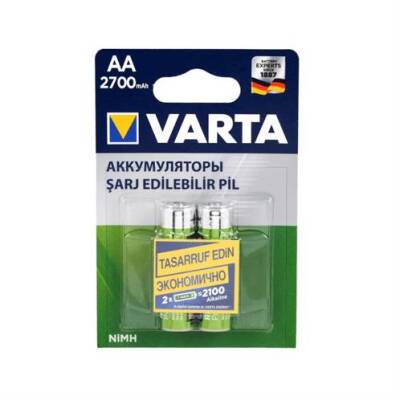 Varta Şarj Edilebilir AA Kalın Kalem Pil 2700mAh 5706 - 1