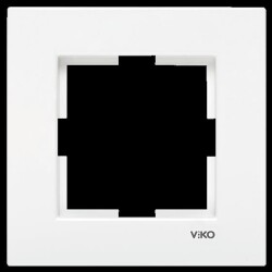 Viko Karre Tekli Çerçeve - Beyaz 90960200 - Viko